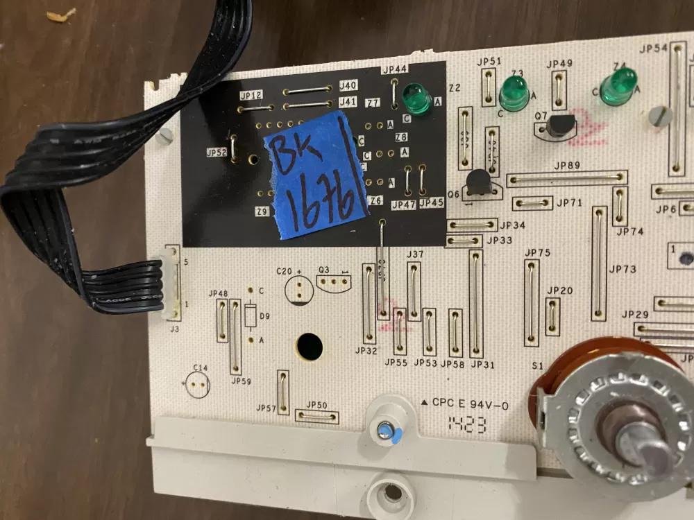 GE 175D5261G040 EBX1129P004 WH12X10614 Washer Control Board AZ31857 | BK1676