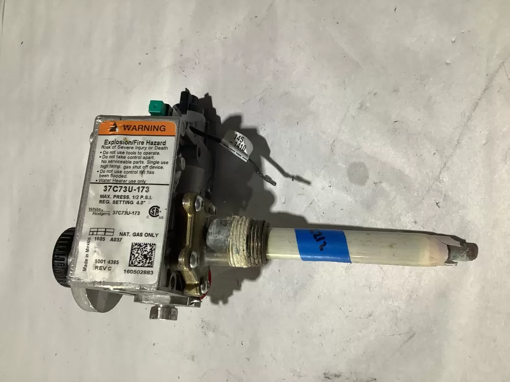  37C73U 173 Water Heater White rodgers Gas Valve Thermostat AZ121394 | Sl212