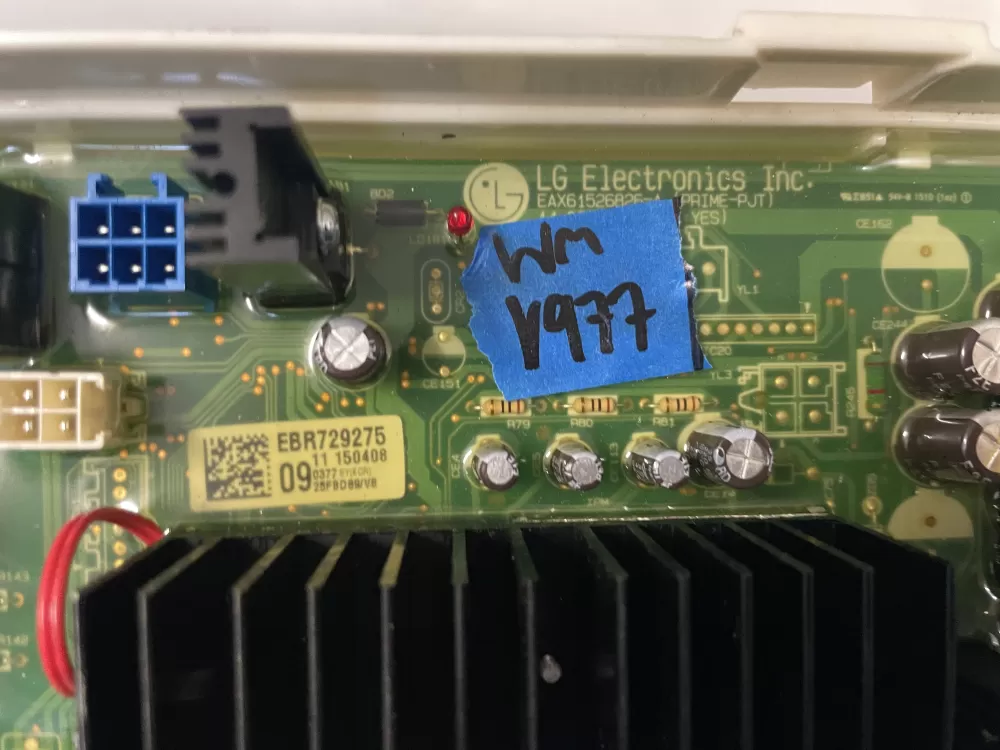 LG EBR72927509  Control Board Pcb Assembly Main AZ225249 | Wmv977
