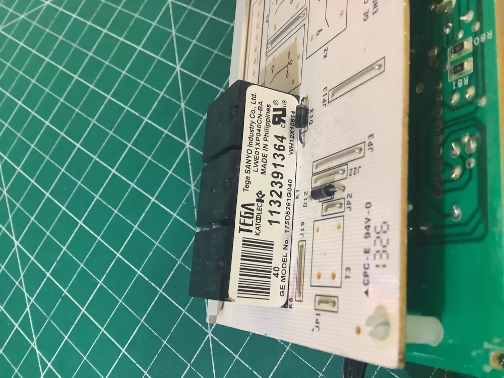 GE 175D5261G040 EBX1129P004 WH12X10614 Washer Control Board