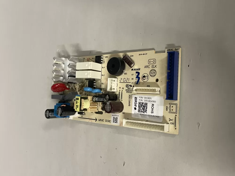 Blomberg 5955804900  E56063  YARD01229R  G03-B02-T01  Refrigerator Main Control Board
