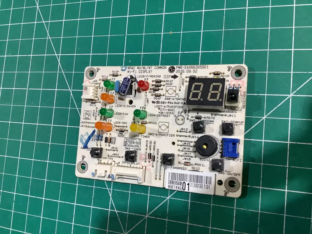LG EBR89540801  Control Board Pcb Assembly Display AZ147763 | NR2472