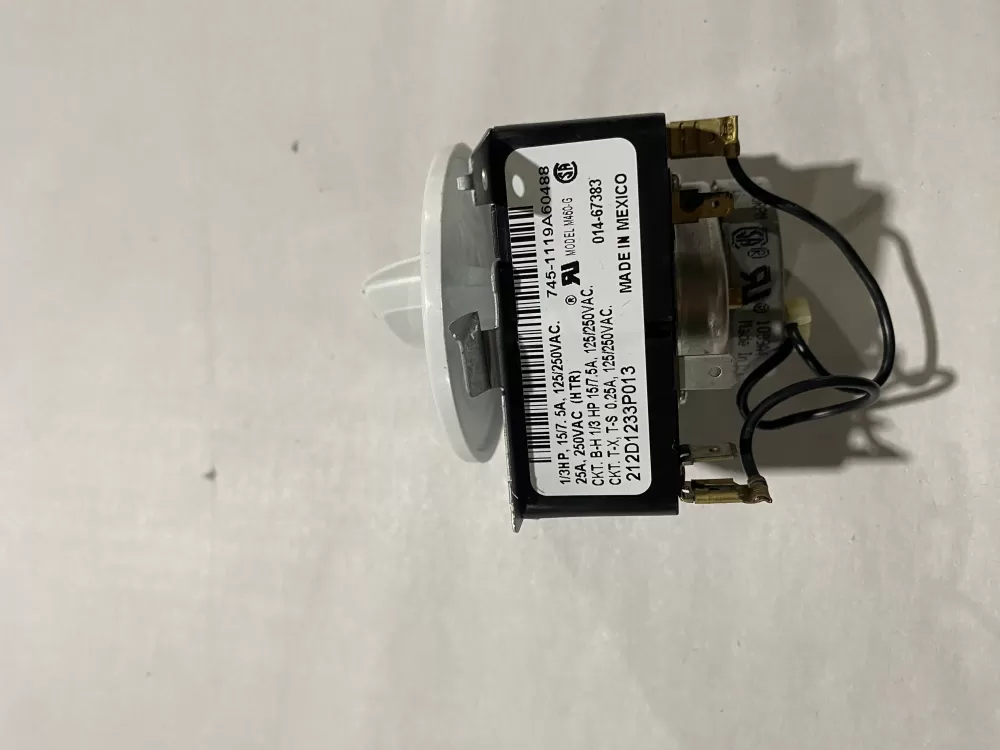 GE 212D1233P013 WE4M365 Dryer Timer