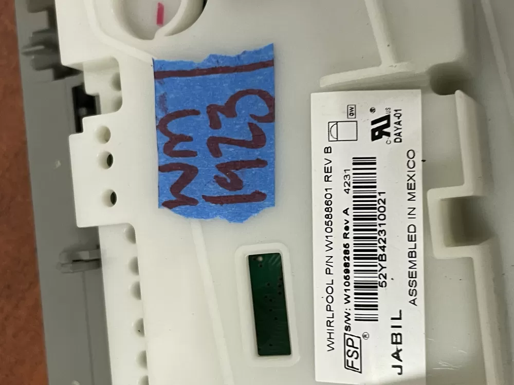 Kenmore W10375803 W10473194 W10540254 Dishwasher Control Board AZ52841 | Wm1923