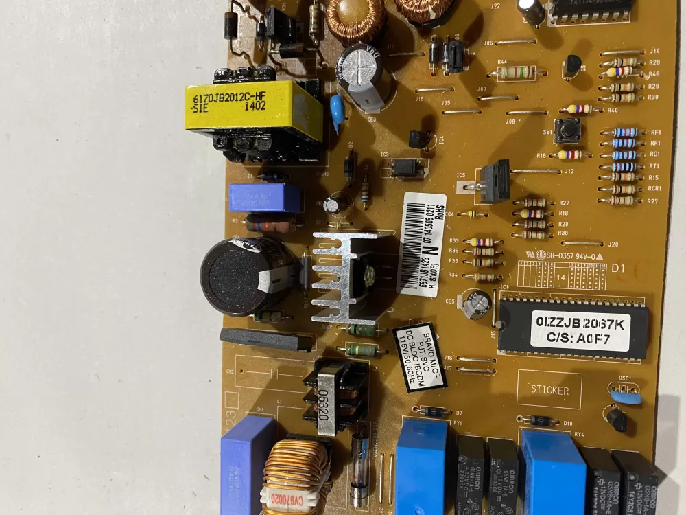 LG Kenmore 6871JB1423B AP4439541 Refrigerator Control Board AZ185992 | BK2725