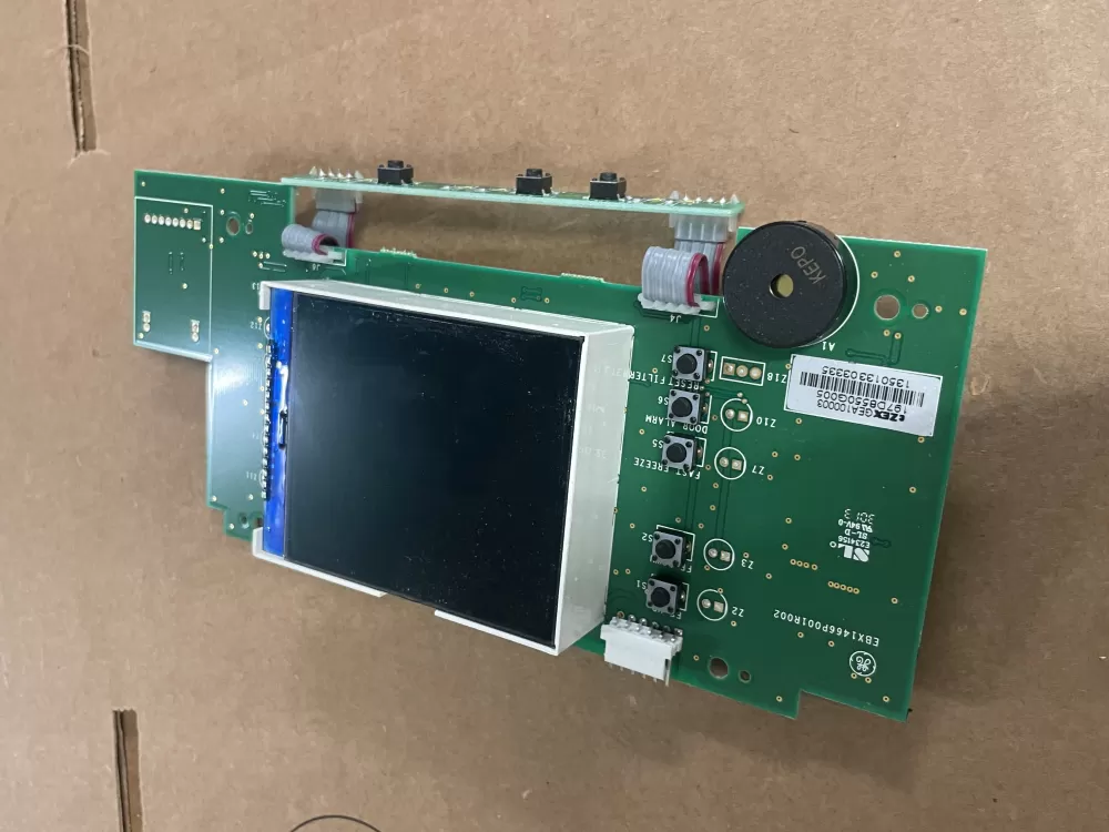 GE 197D8550G005 Refrigerator Dispenser Control Board Display