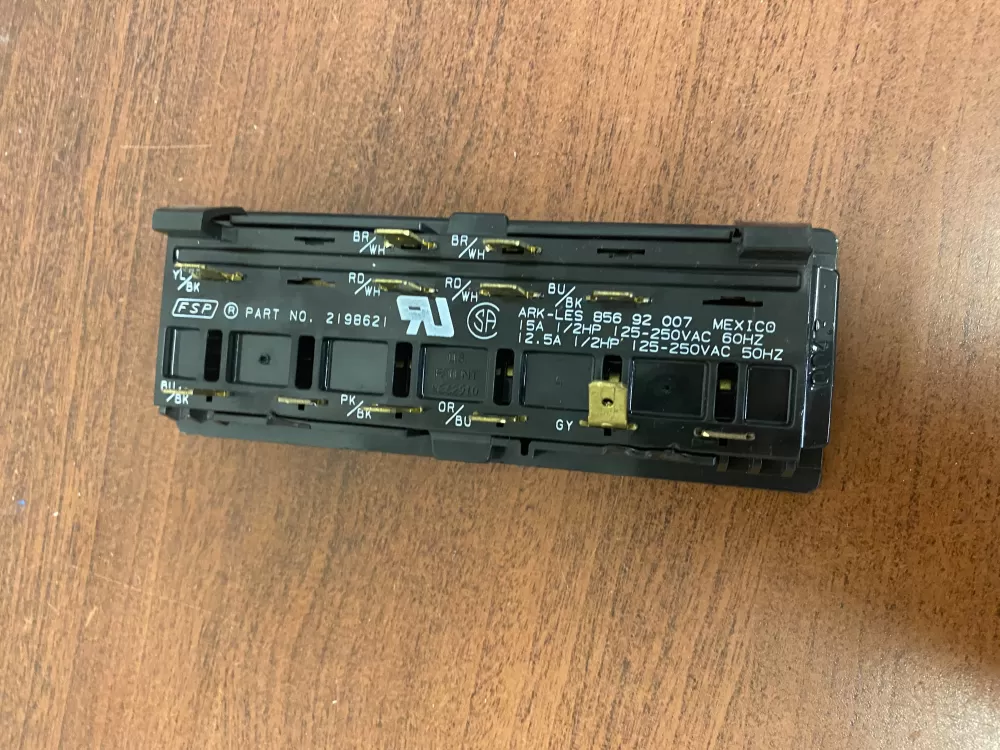 Whirlpool Maytag 2198621 Refrigerator Control Board Dispenser AZ40852 | BK1711