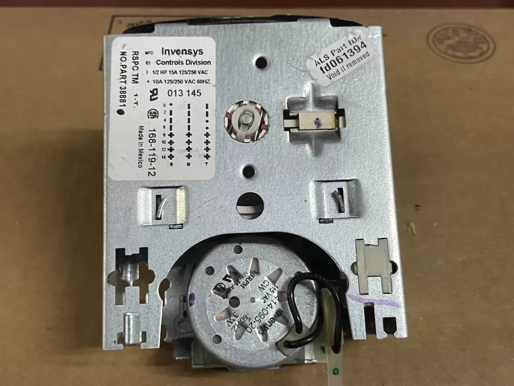 Amana AP4047498 545286 38881 PS2040330 Washer Timer AZ101769 | WM891