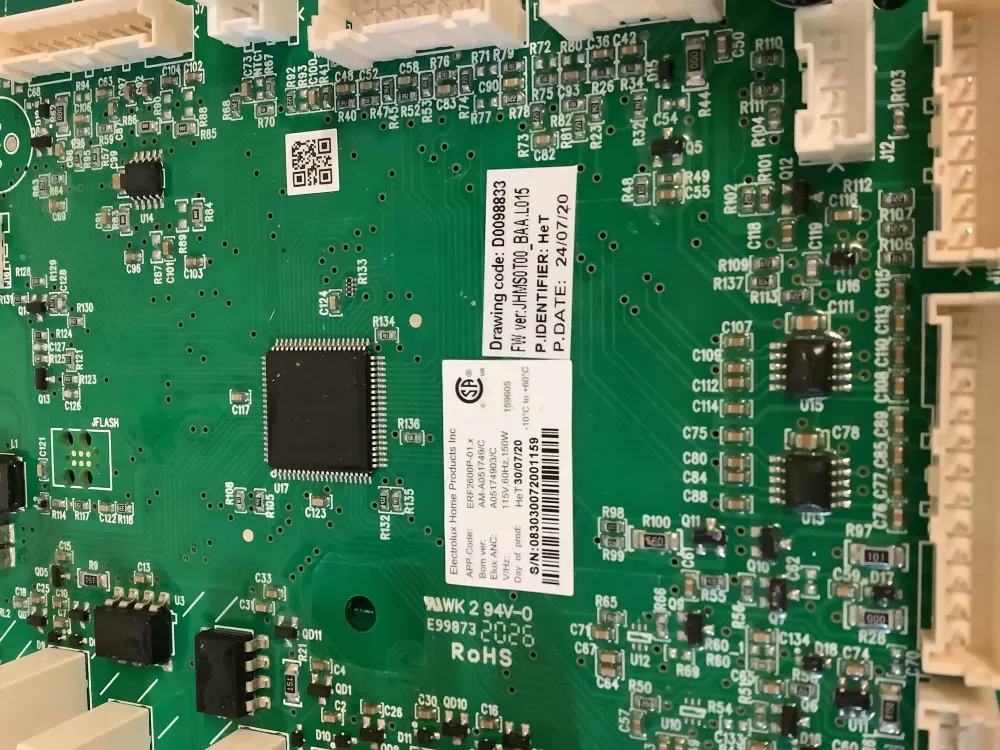Frigidaire A05174903 Refrigerator Control Board AZ225352 | NR326