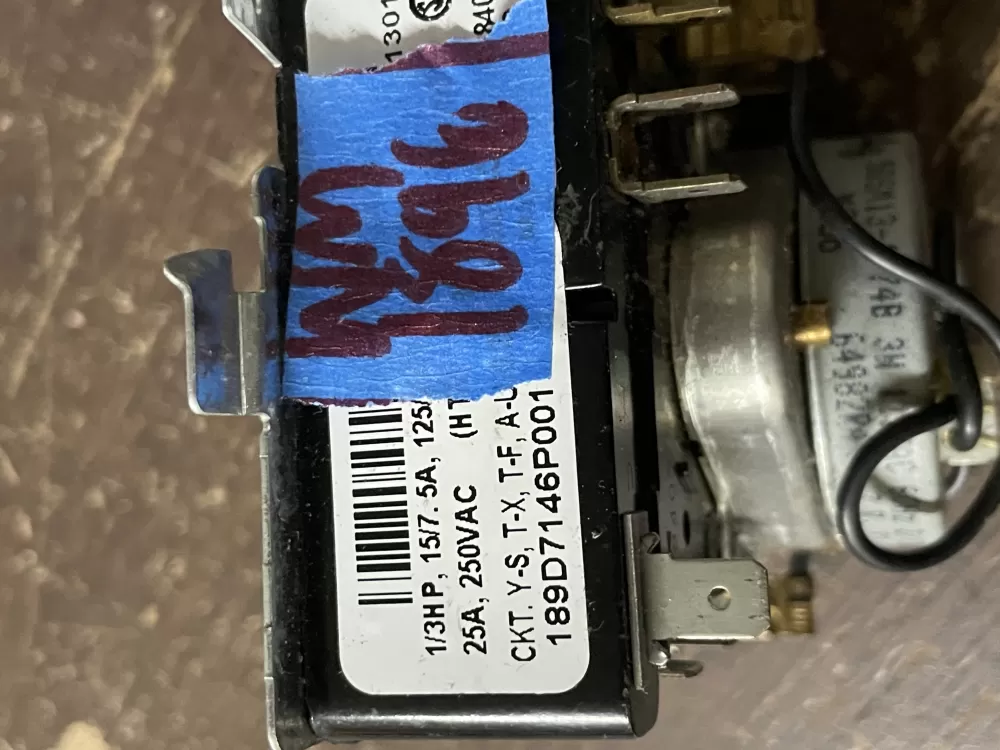 GE 18907146P001 Laundry Center Timer Start Switch AZ53629 | Wm1896