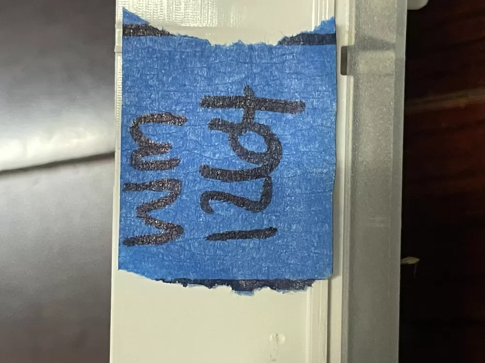 Bosch Dishwasher Control Panel - Part# 9000724124 AZ93687 | Wm1264