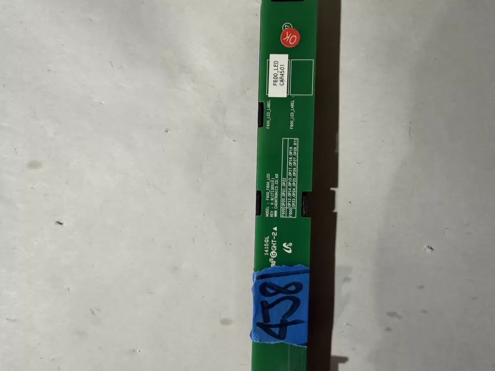 Samsung Dishwasher LED Control Board DD64-00131A DD61-00415A AZ214952 | KM438