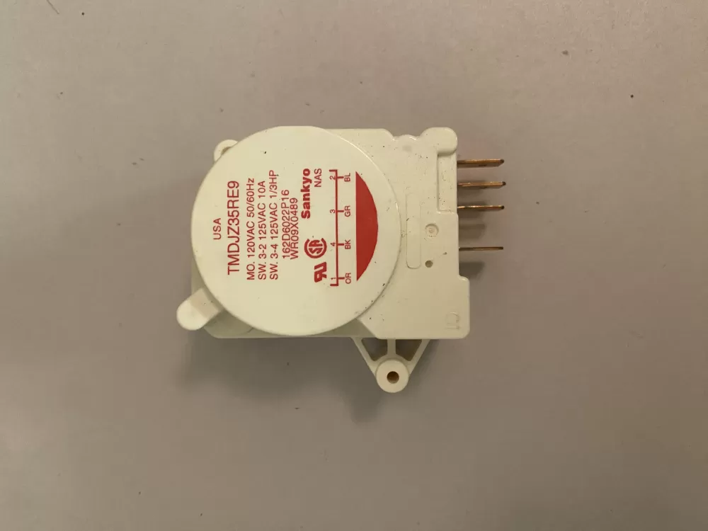 GE WR9X489 WR09X0489 162D6022P16 Refrigerator Defrost Timer AZ105777 | BK415