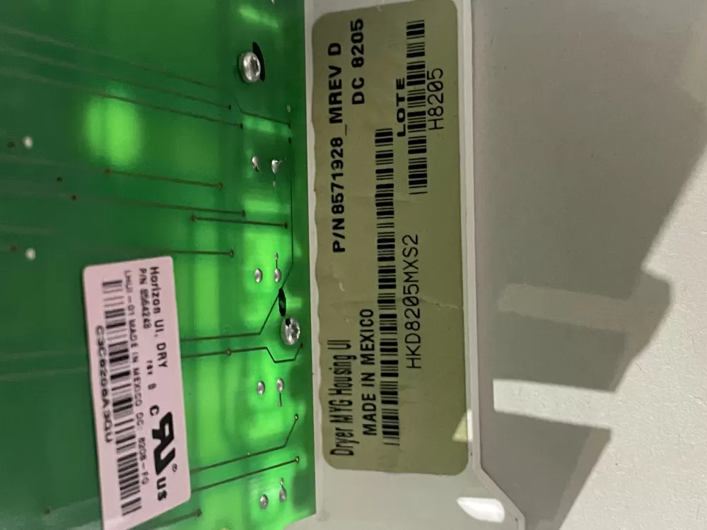 Kenmore 8571928 Whirlpool 8564248 Maytag Dryer Board Control AZ194067 | KMV26