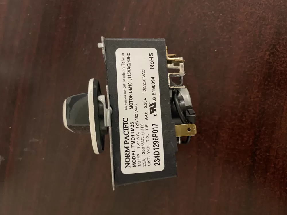 Kenmore  General Electric WE4M521 WE04X22654 PS11721520 234D1296P017 Dryer Timer