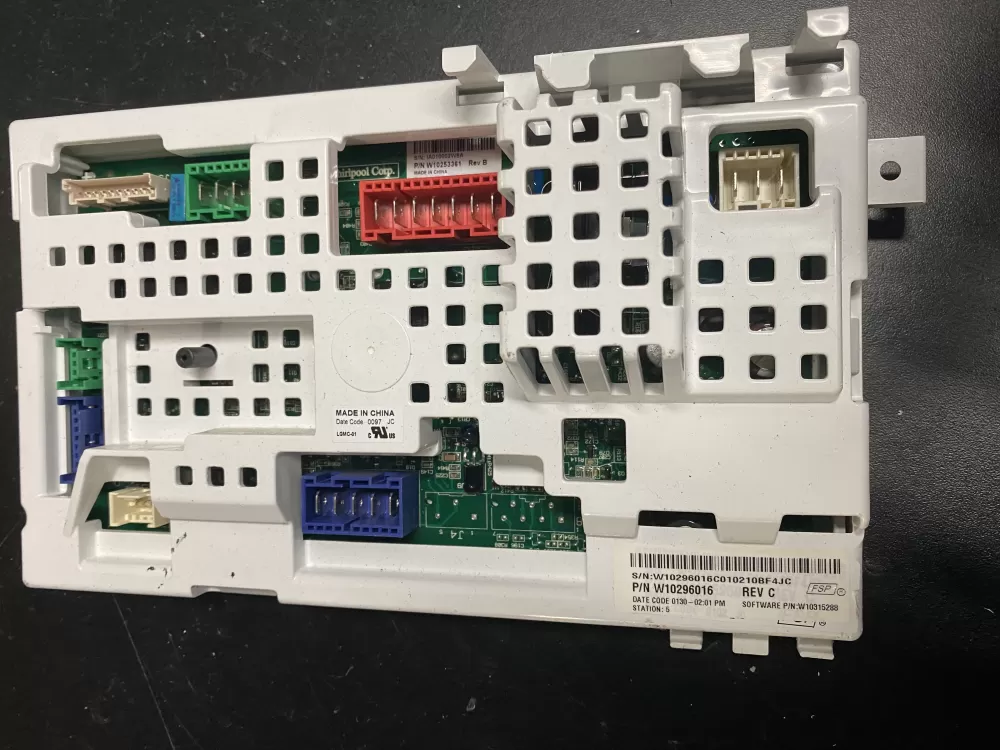 Whirlpool AP5185369 W10296016 W10333845 W10393555 W10392998 PS3495157 Washer Control Board