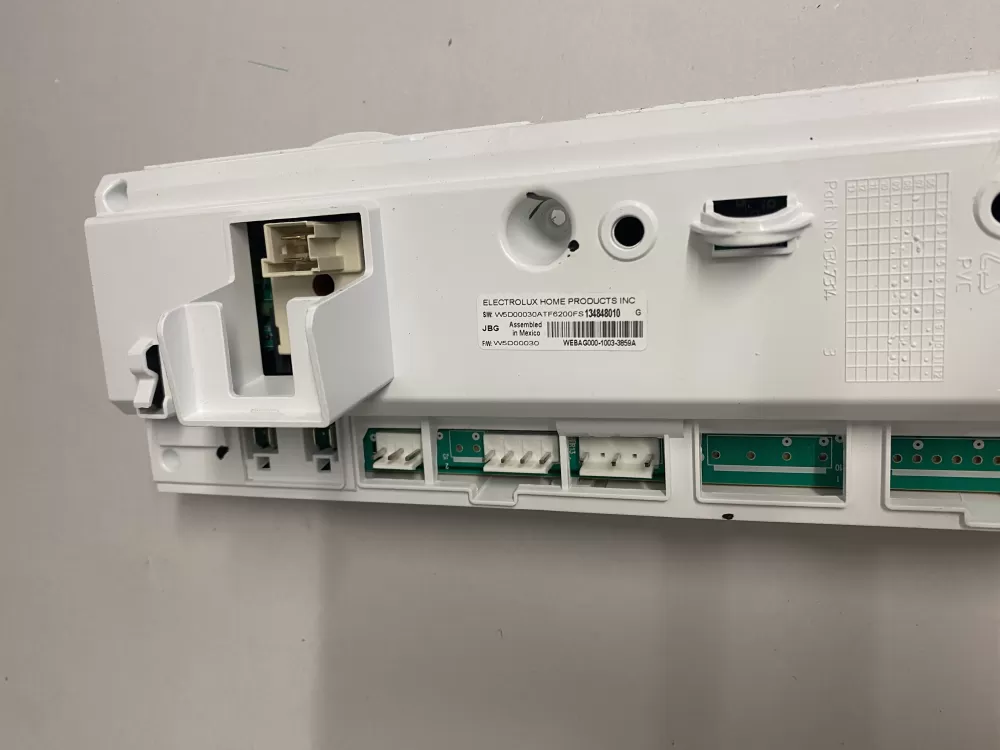 Frigidaire Electrolux 134848010 Washer Control Board AZ226614 | BK2061