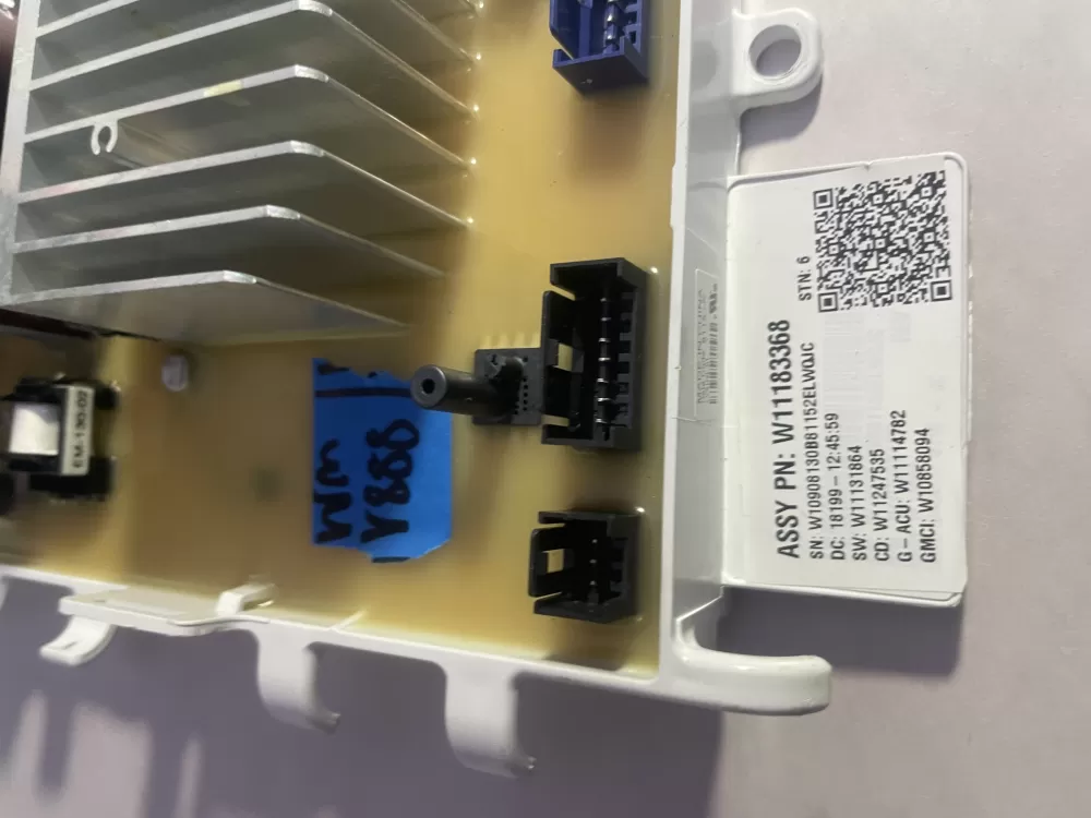 Whirlpool Maytag W11183368 W11195970 Washer Control Board AZ196922 | Wmv888