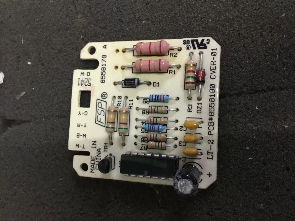 Whirlpool  KitchenAid  Kenmore  Maytag WPW10476828  AP6022061  8558178  3020655  3390537R  8558178R  PS11755390  60S01870003 Dryer Moisture Sensor Control Board