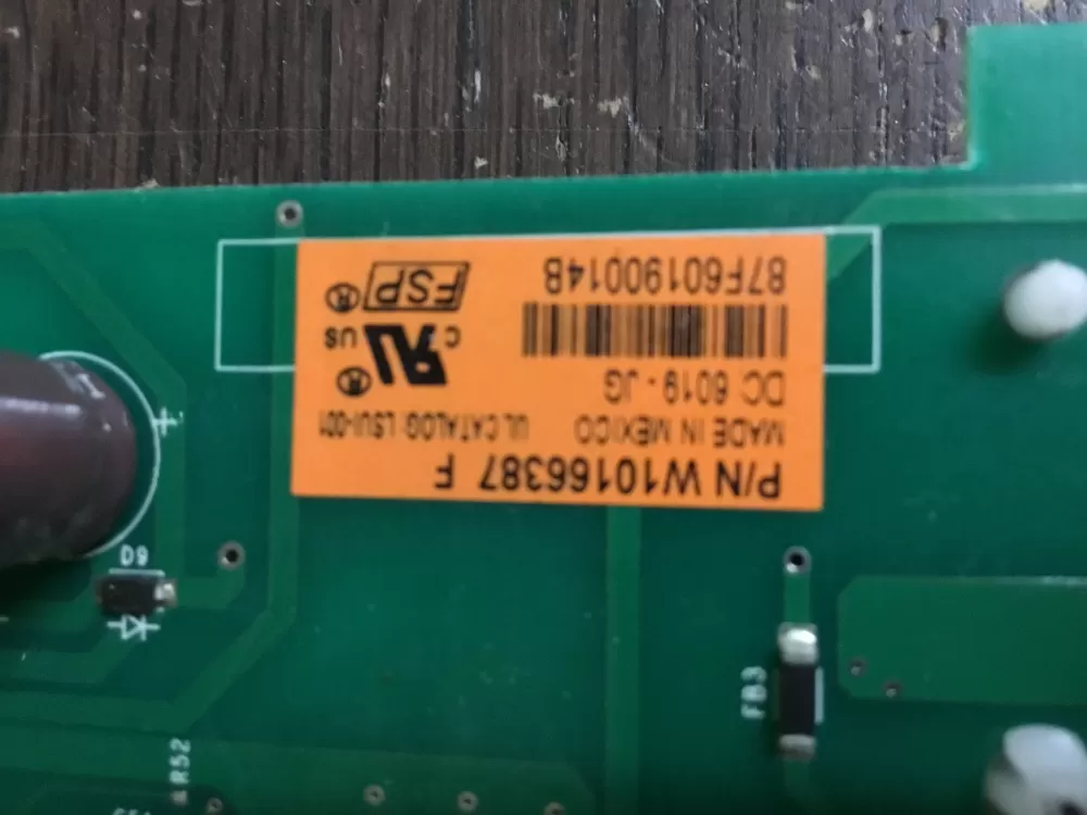 Maytag W10166387 W10166316 Dryer Control Board Display Used AZ14853 | NR558