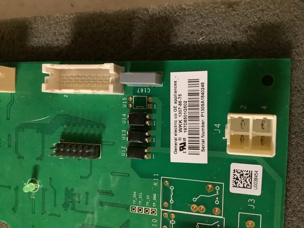 GE 197D8501G502 EBX1425P001 Refrigerator Control Board AZ98789 | NR89