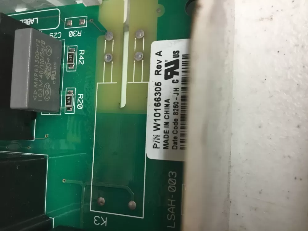 Whirlpool Maytag Kenmore W10166297 Dryer Control Board AZ52162 | NR1873