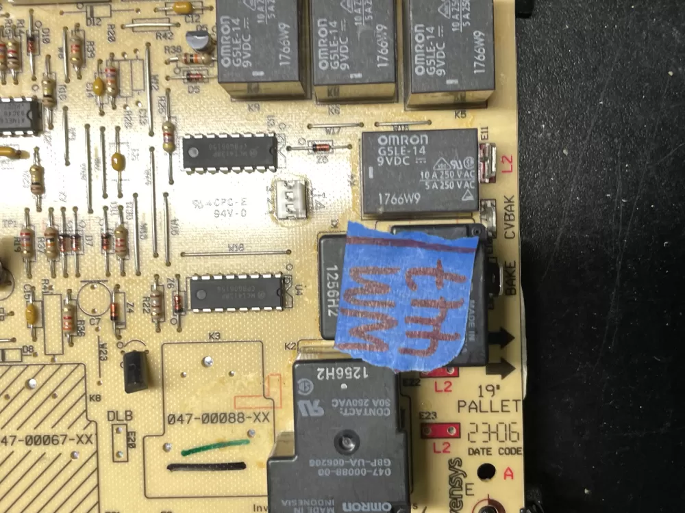 Whirlpool Jenn-Air Range Oven Electronic Control Board W10757086 AZ35787 | Wm447