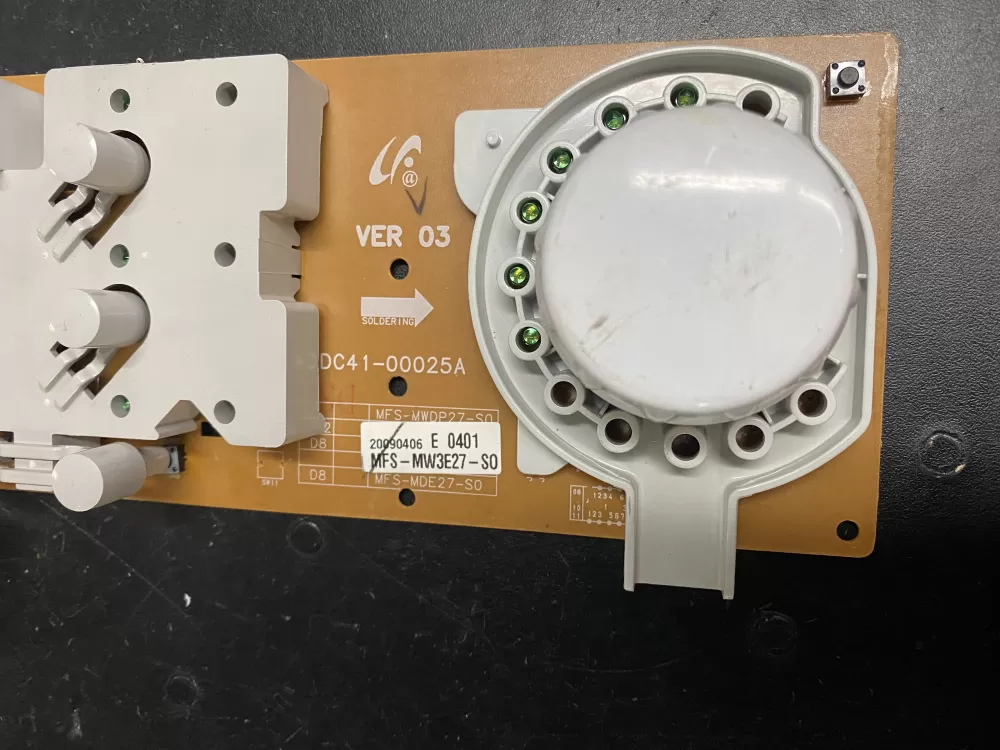 Maytag DC41-00025A DC41-00026A Dryer Control Board UI AZ20553 | BKV316