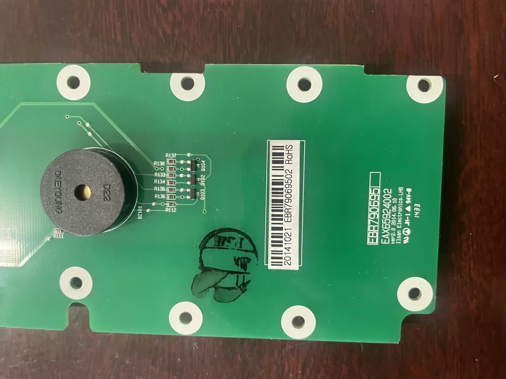 LG Refrigerator Ebr790695 Eax65924002 Dispenser Control Board AZ47587 | KM1623