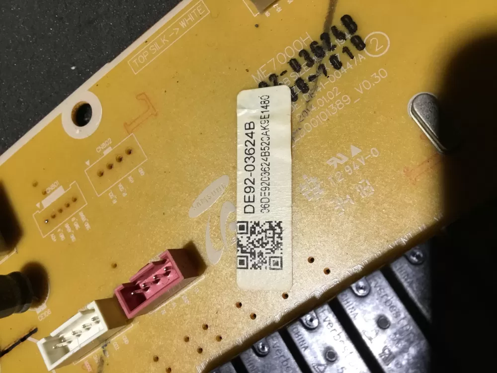 Samsung DE92-03624B DE41-00447A Microwave Main Control Board AZ103267 | NR371