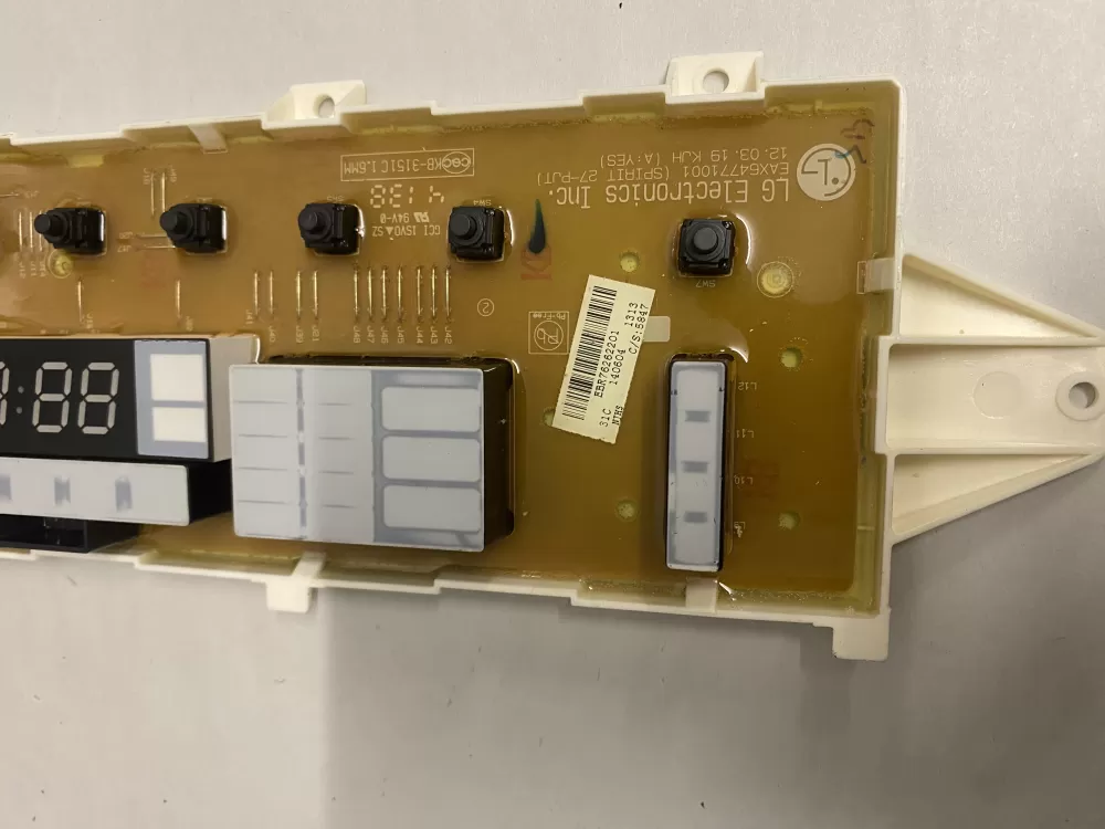 LG EBR76262201 EBR75446006 Washer Control Board AZ224978 | BK1662