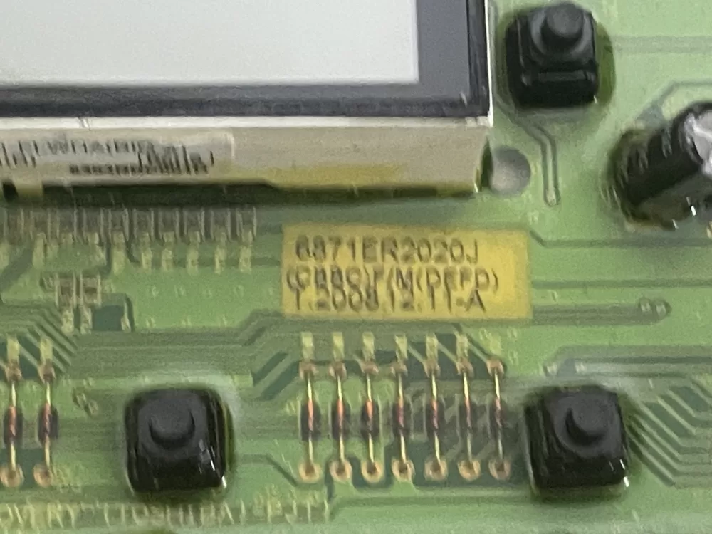 LG 6870EC9236A 6871ER2020J Washer Control Board AZ27593 | WMV104