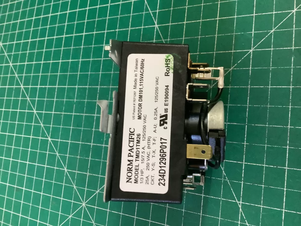 Kenmore General Electric WE4M521 WE04X22654 Dryer Timer AZ192104 | NR613