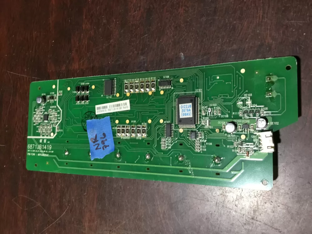 LG 6871JB1419B Refrigerator Control Board Dispenser AZ69484 | NR796
