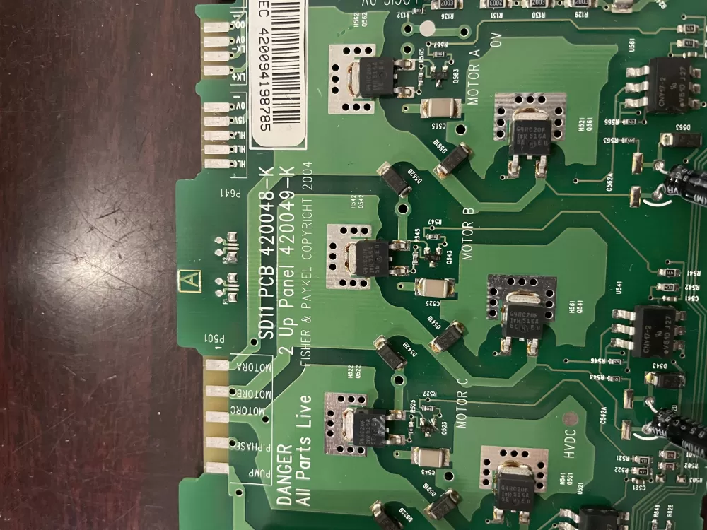 Fisher & Paykel 420048 420049 Washer Main Control Board AZ48011 | KM696