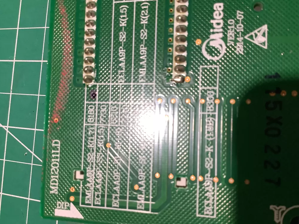 GE Hotpoint WB27X11215 MD12011LD Microwave Control Board AZ133328 | ZC166