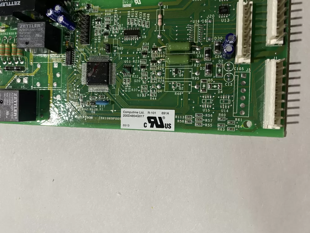GE 200D4854G017 EBX1069P005 WR55X10524 Fridge Control Board AZ189747 | BK86