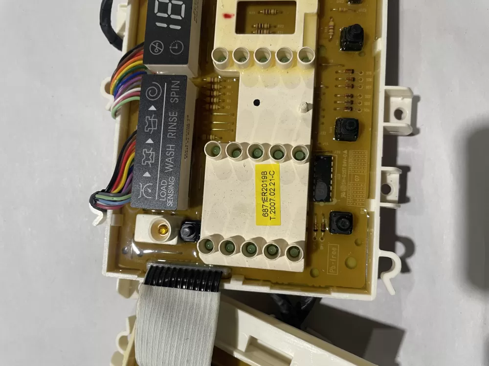 LG 6870EC9230A 6871ER2019B Washer Control Board AZ187022 | KMV201