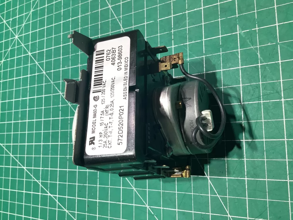 GE 572D520P021 WE4M271 Dryer Timer