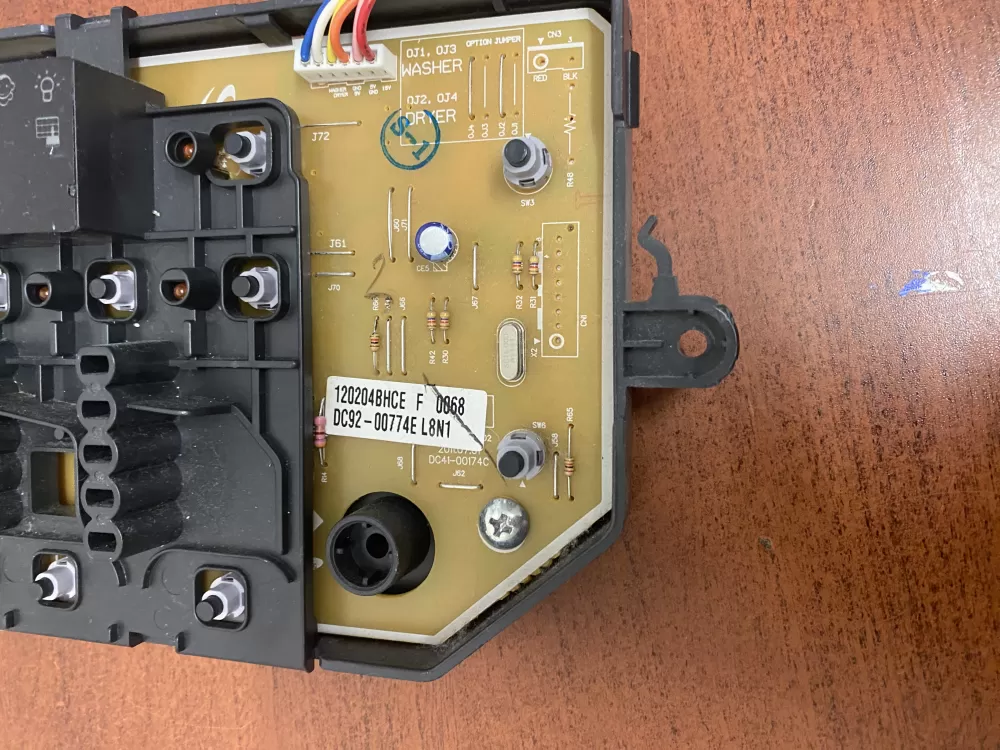 Samsung DC92 00774E Dryer Control Board AZ59638 | BK2031