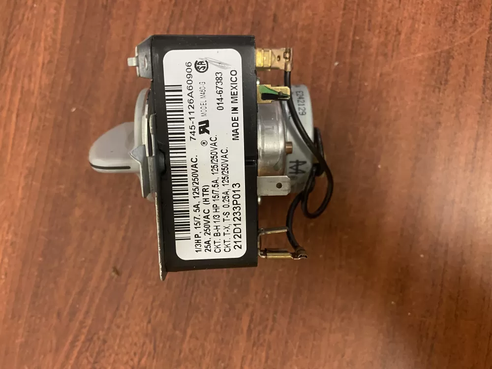 GE 212D1233P013 WE4M365 Dryer Timer