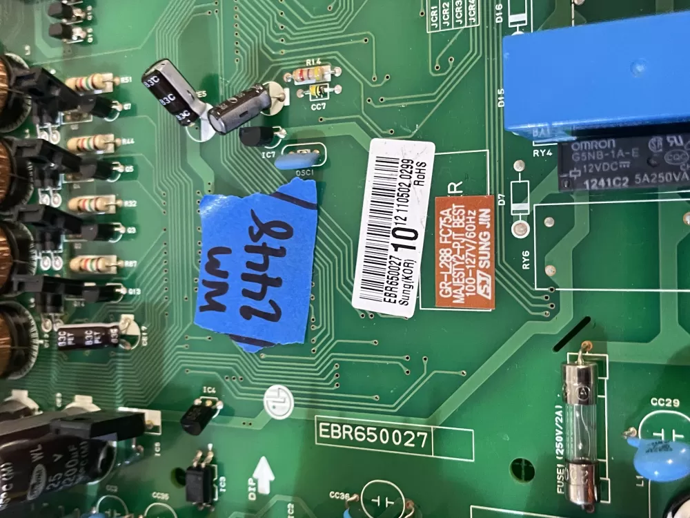 LG  Kenmore AP5331999 EBR65002710 PS3625121 Refrigerator Control Board