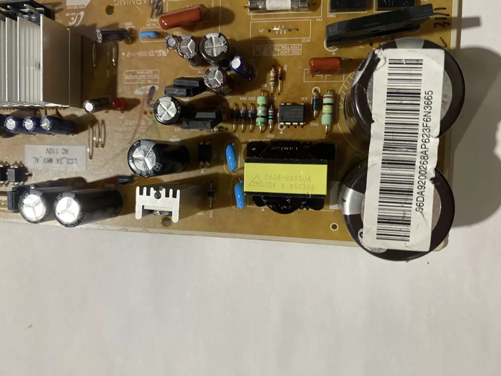 Samsung DA92-00268A Refrigerator Inverter Control Board AZ195468 | BK85
