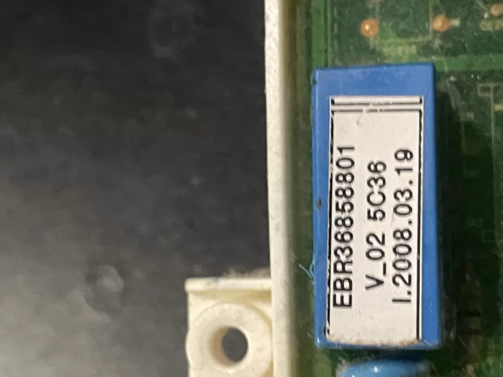 LG EBR36858801 EAX36858001 Dryer Control Board AZ26655 | WMV331