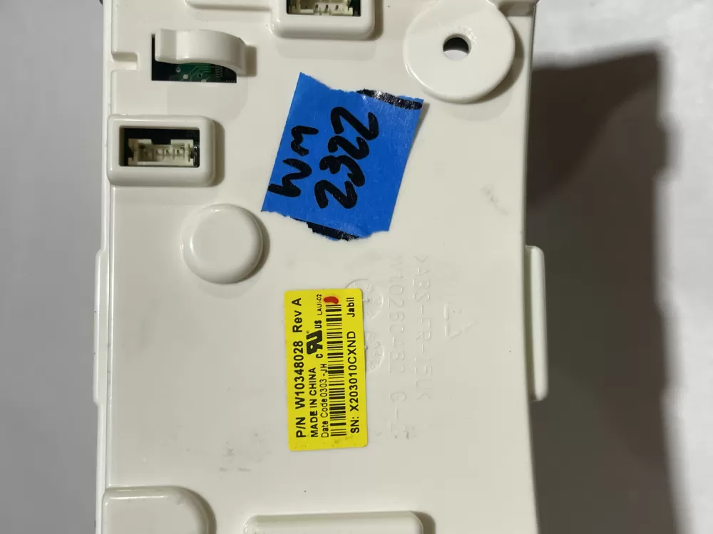 Whirlpool W10444950 W10348028 Dryer W10352341 AZ141242 | Wm2322