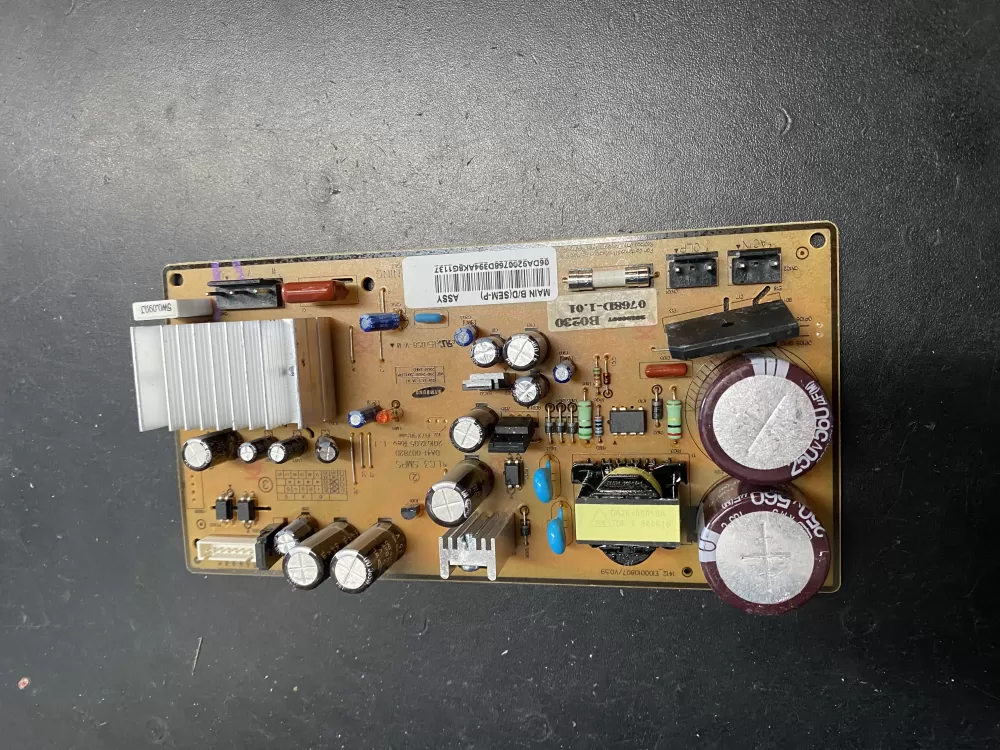 Samsung DA92 00768D Refrigerator Control Board Inverter AZ21165 | BK634