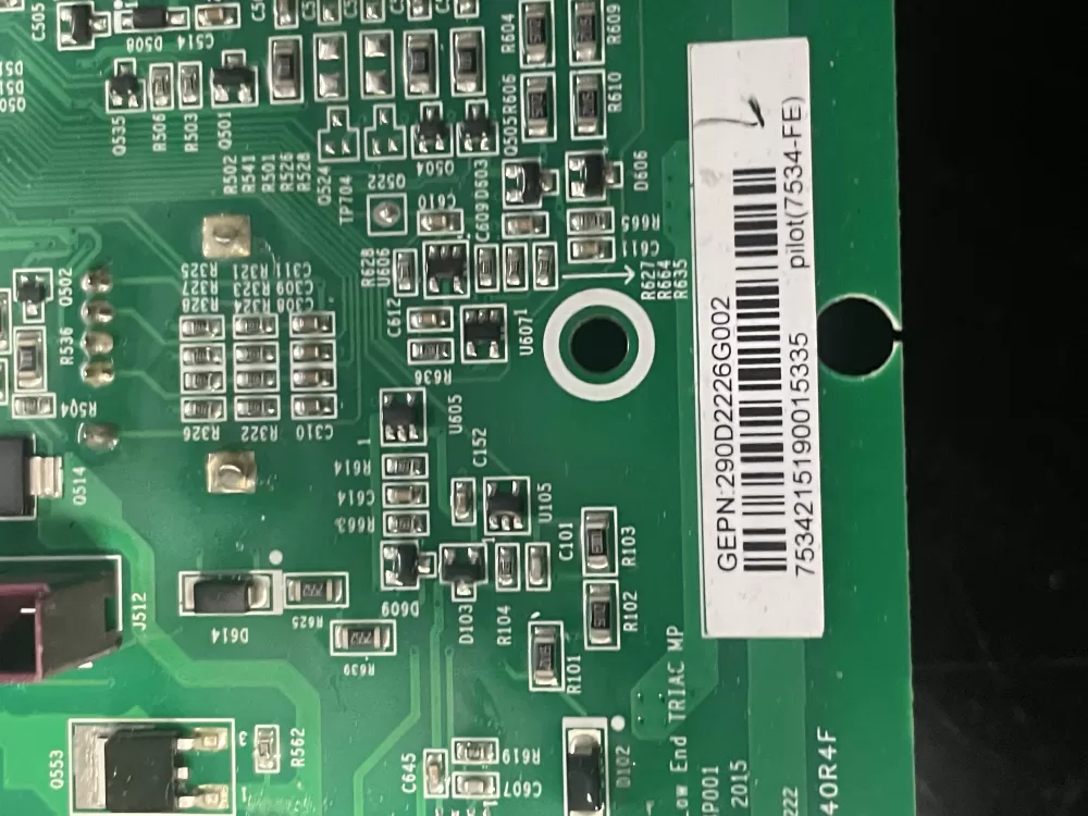 GE WH22X29556 WH18X25896 290D2226G002 Washer Control Board AZ23509 | WM1046
