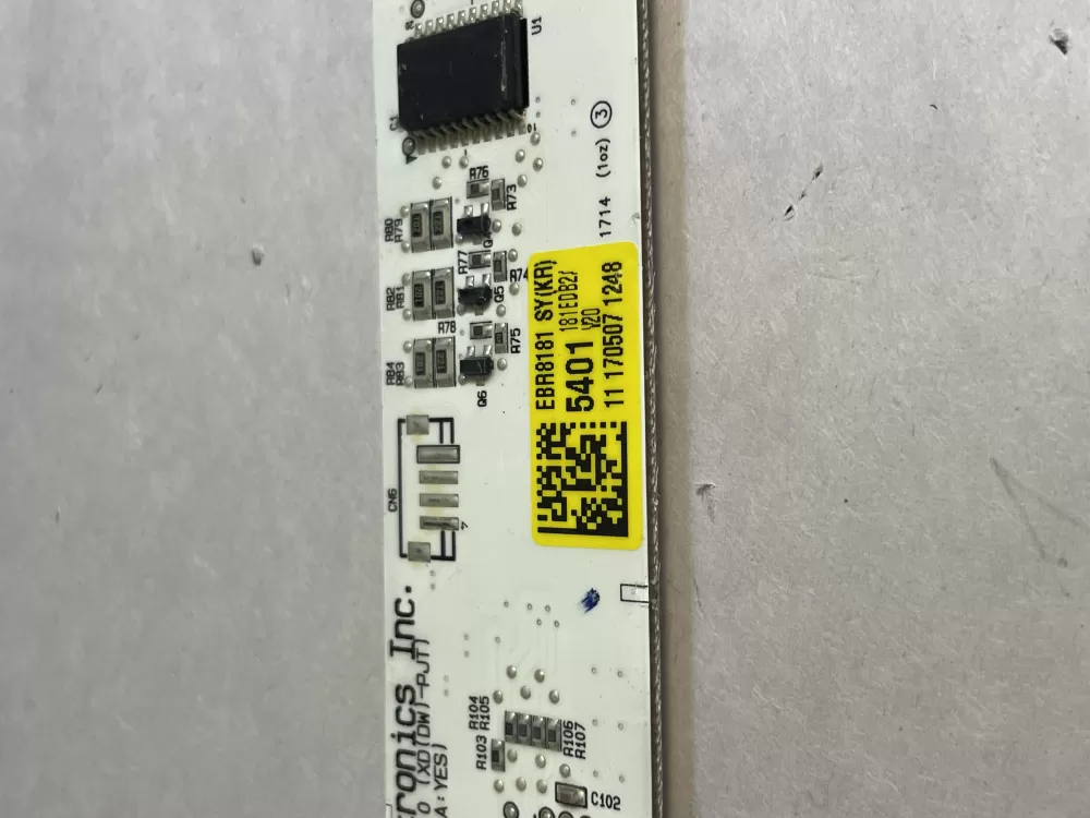 LG EBR81815401 Dishwasher Control Board AZ194443 | Wm602