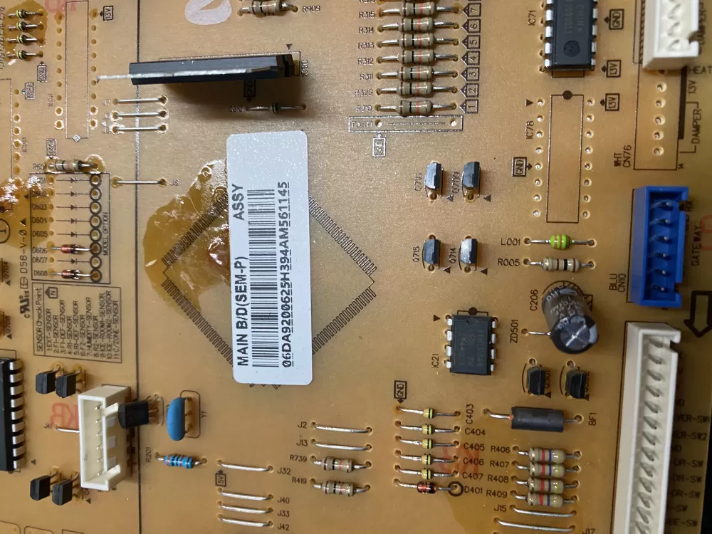 Samsung DA92-00625H Refrigerator Control Board