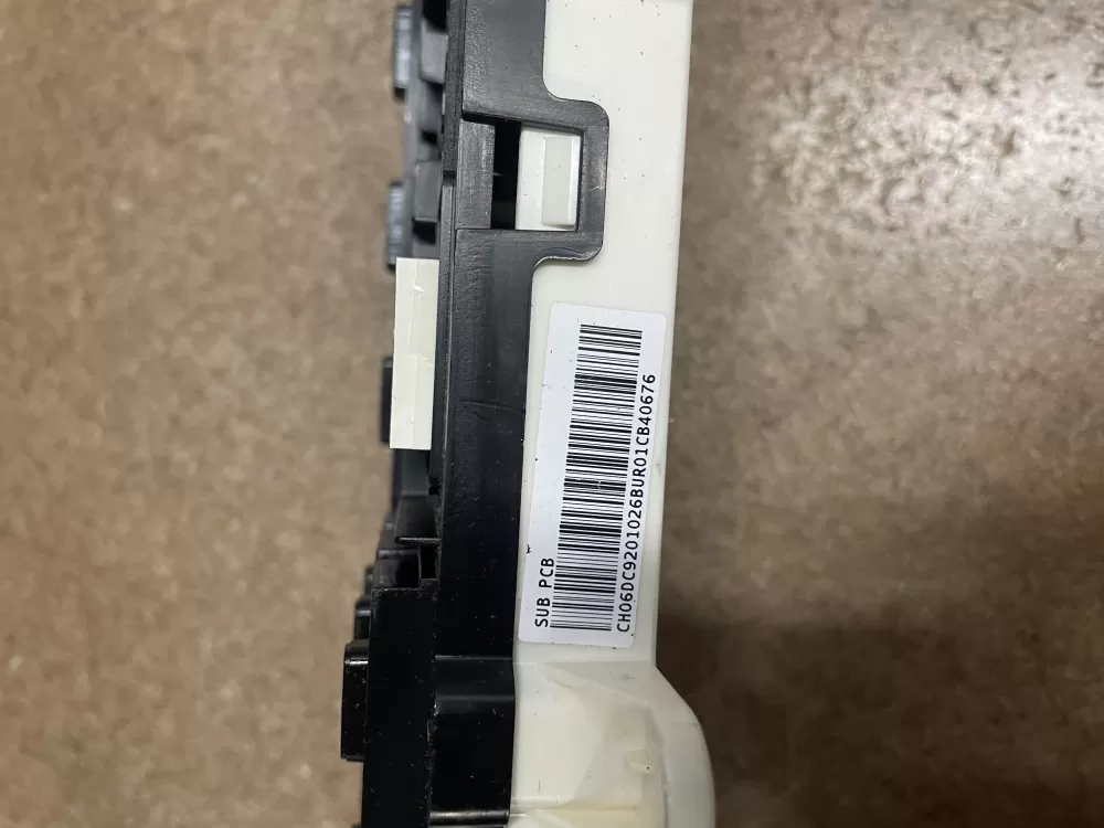 Samsung DC92-01026B Dryer Control Board UI PCB Assembly AZ18998 | KMV267
